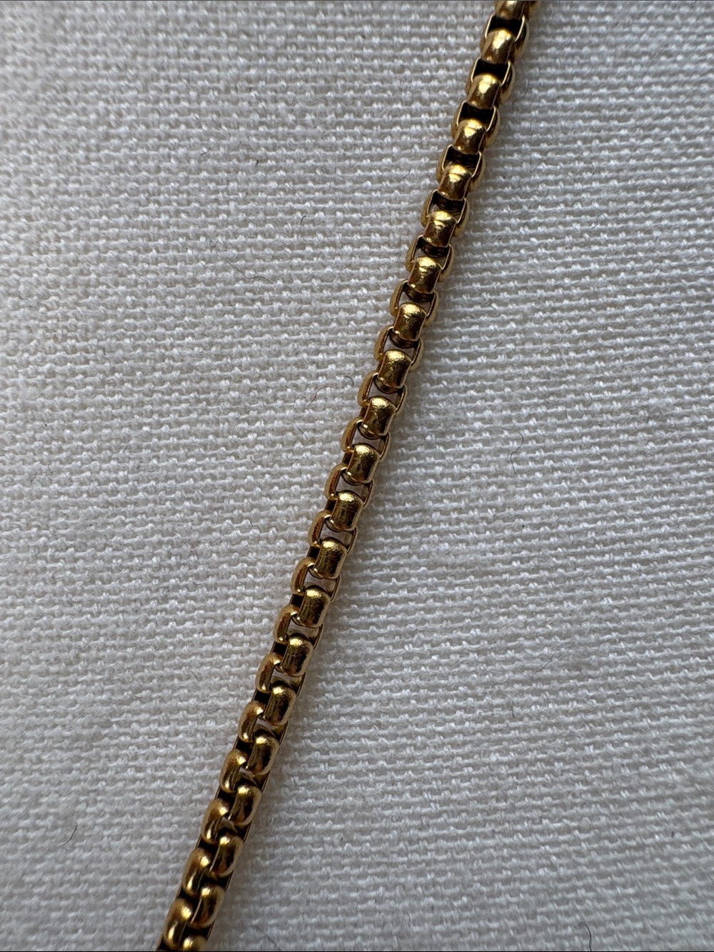 Gold Tone Rhinestone Leopard Head Necklace - Picture 6 of 7
